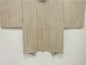 板締め絞り　縞模様　羽織